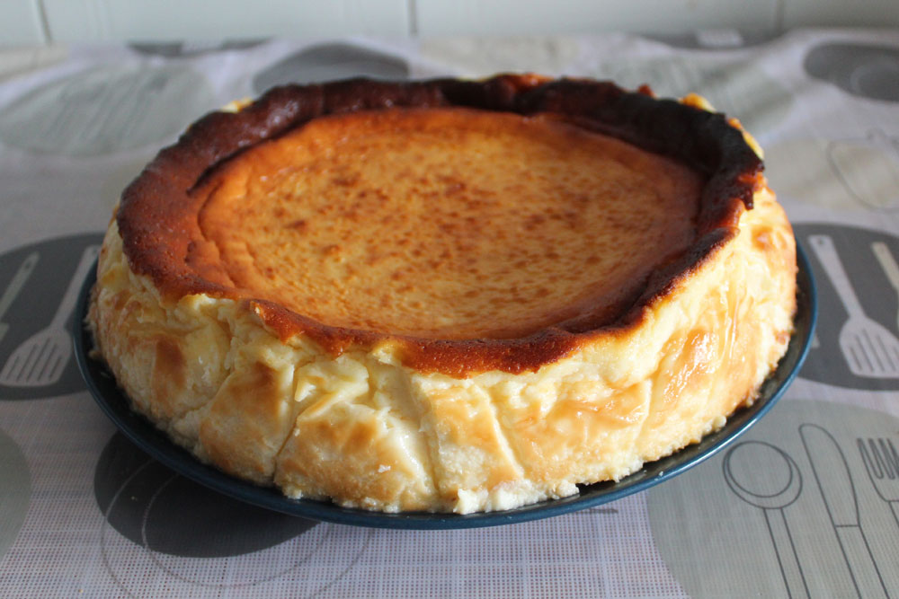 Tarta de queso La Viña