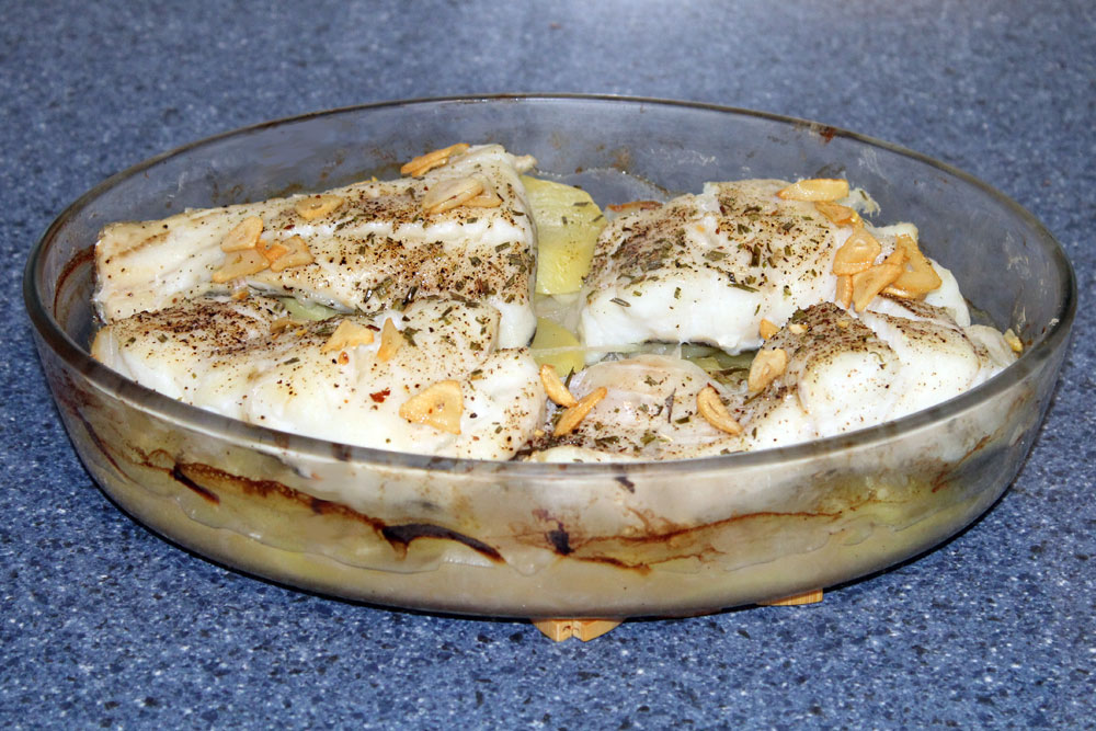 Bacalao al horno